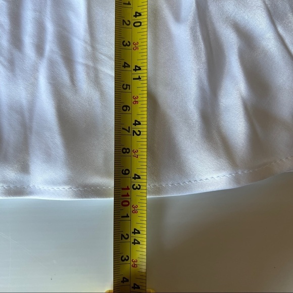 NEW ZARA RHINESTONE CORSET MIDI DRESS OYSTER WHITE | 1165/152 - Picture 12 of 15